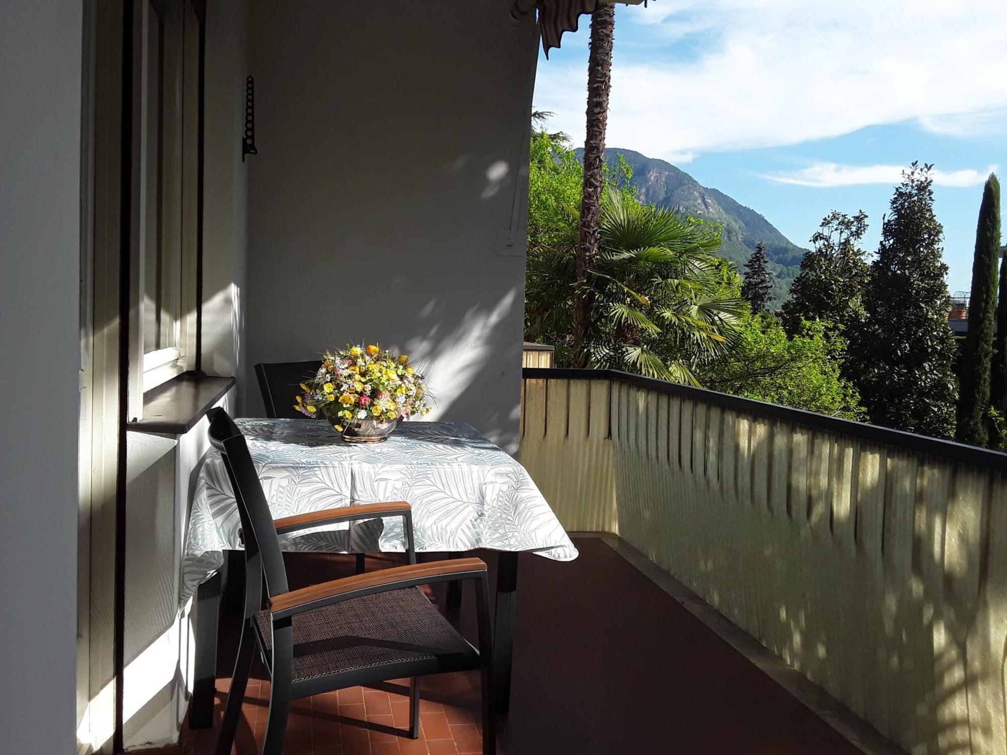 Villa Coris Ferienwohnung Magnolia Merano Kültér fotó