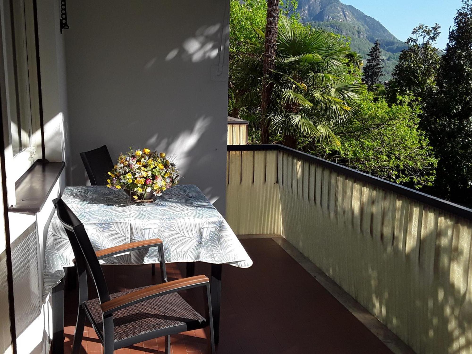 Villa Coris Ferienwohnung Magnolia Merano Kültér fotó